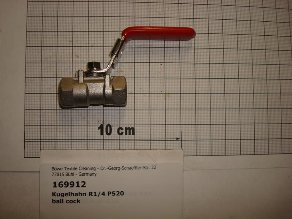 Special-ball valve,DN08,1/4",I/I,stainless steel