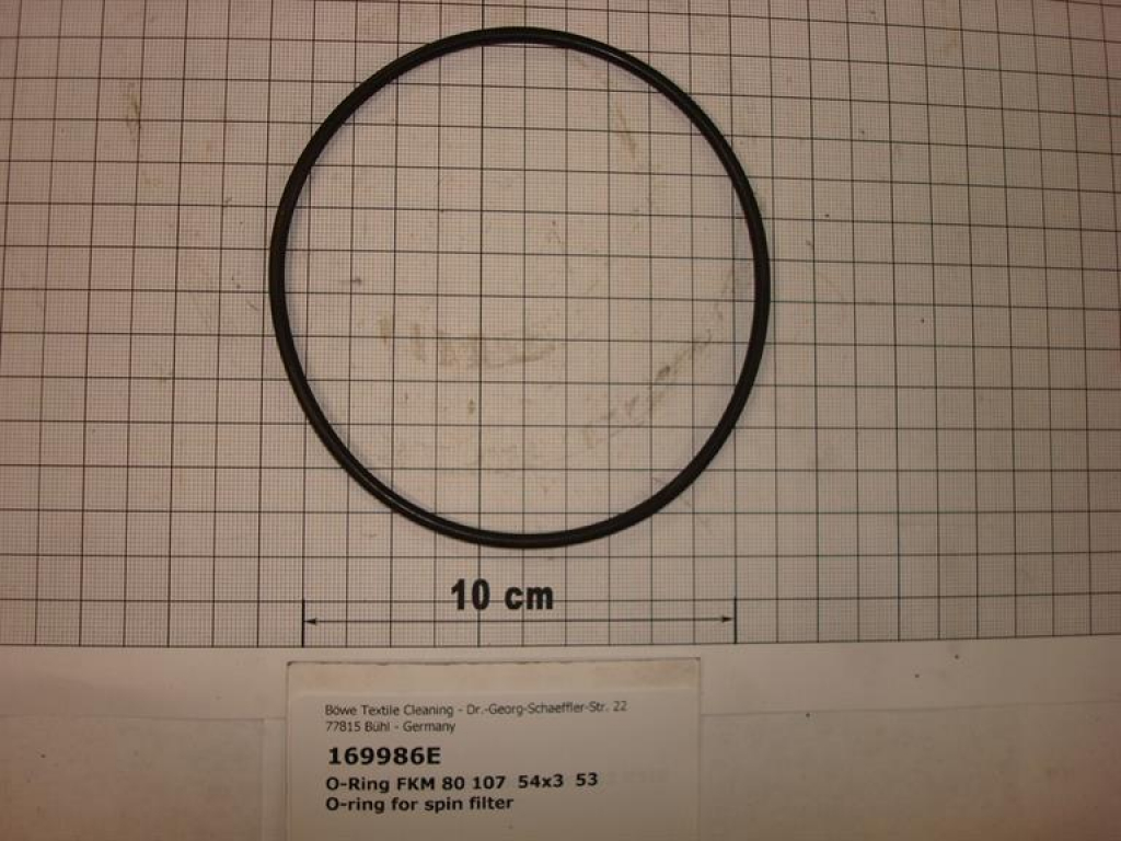 O-ring 107.54x3,53 eco filter / spin filter