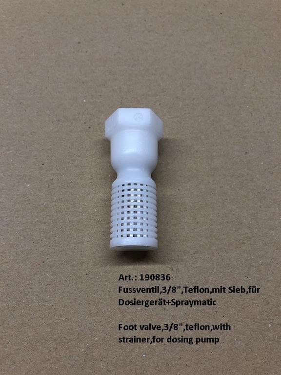Check Valve 3/8" for dosing pump