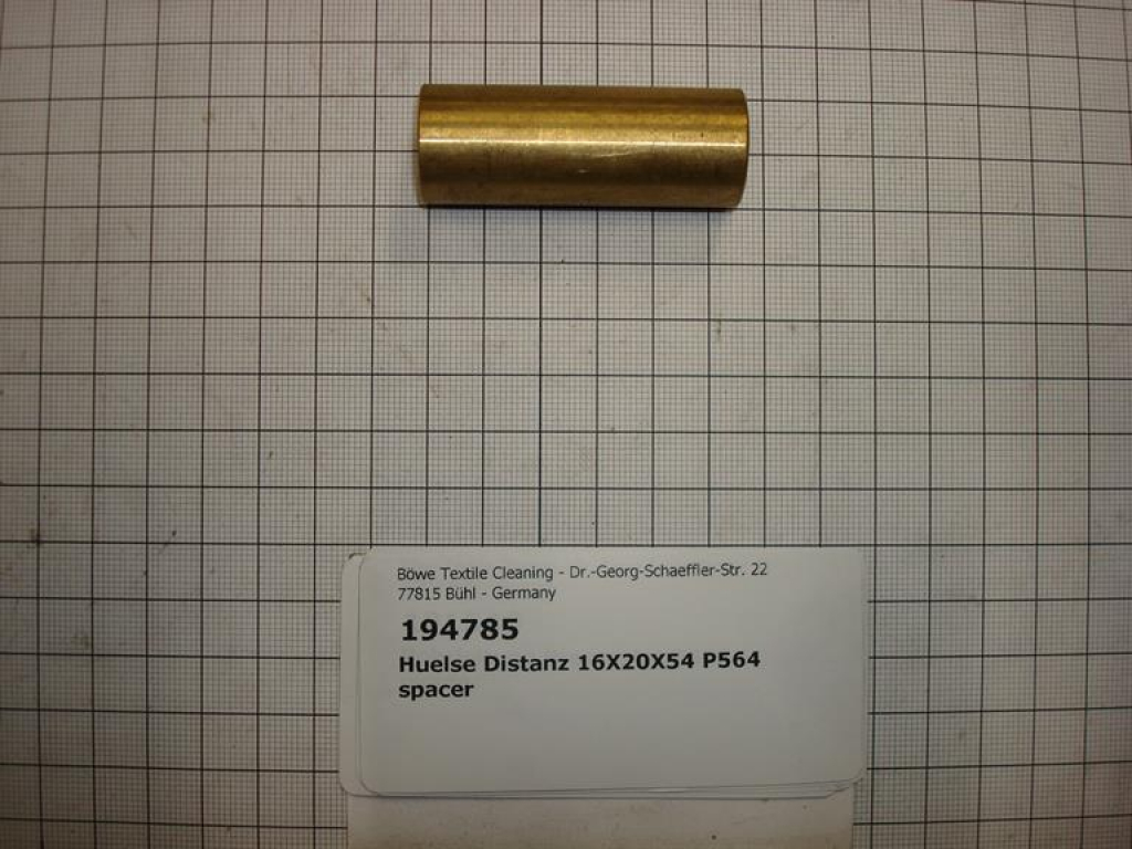 Spacer,16x20x54mm,P564,P5100,K50