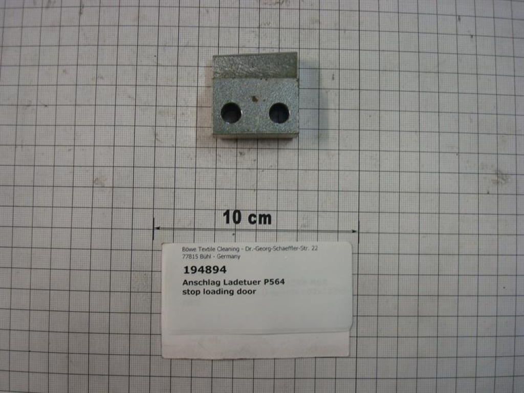 Stop for loading door P564