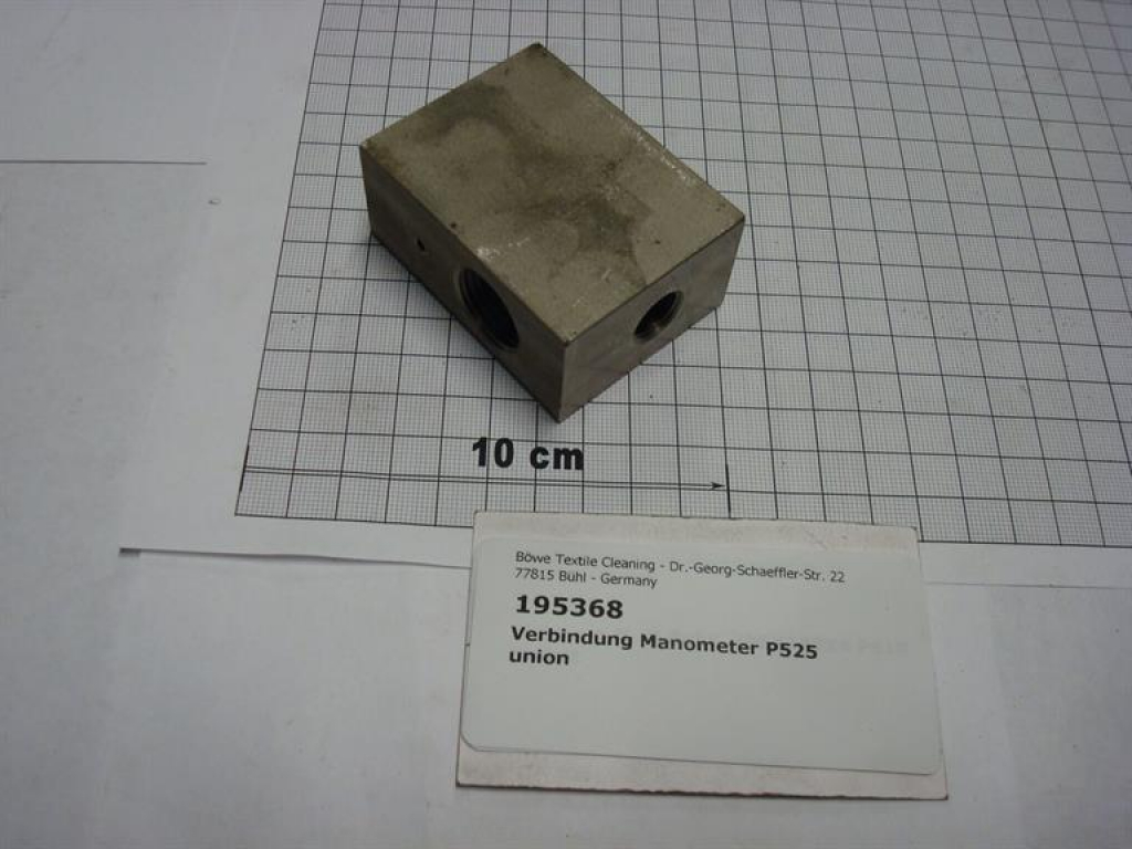 Verbindung,für Manometer,5.Gen.