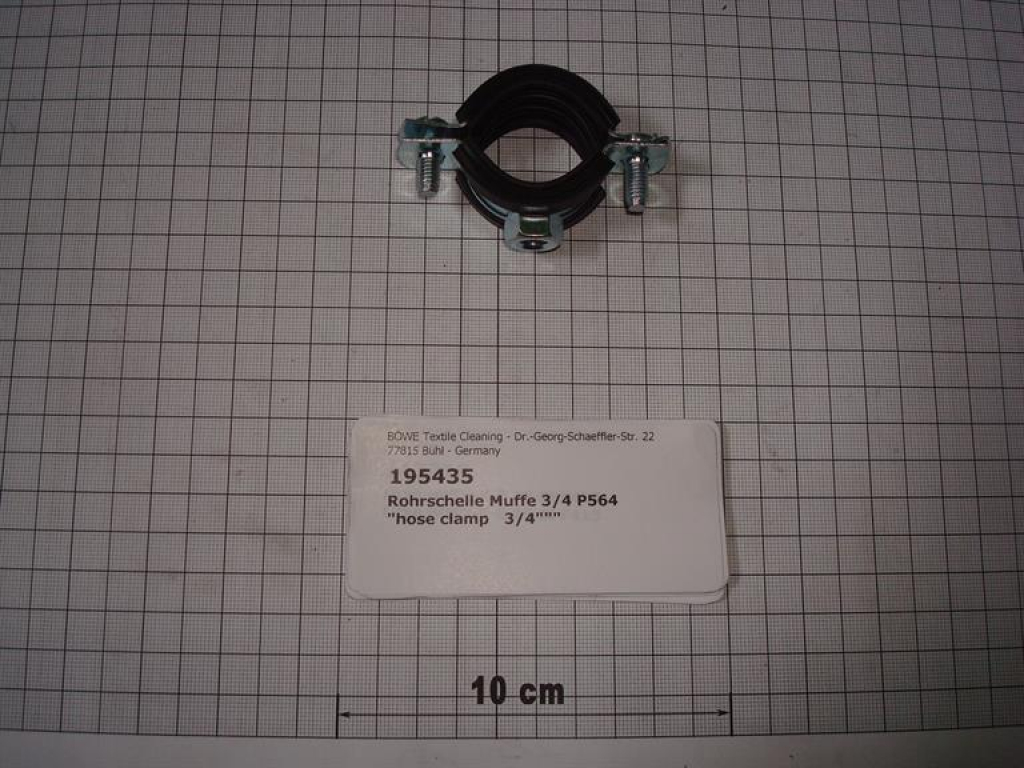 Hose clamp 3/4"
