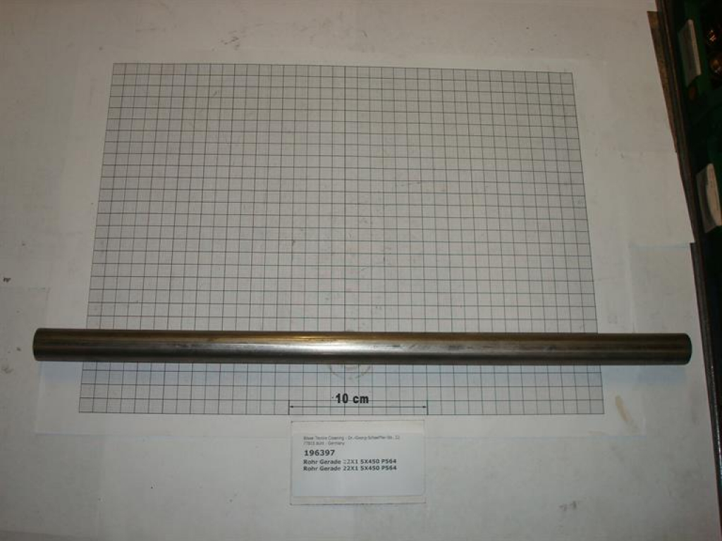 Pipe,straight,22x1,5x450mm,P/M12-18
