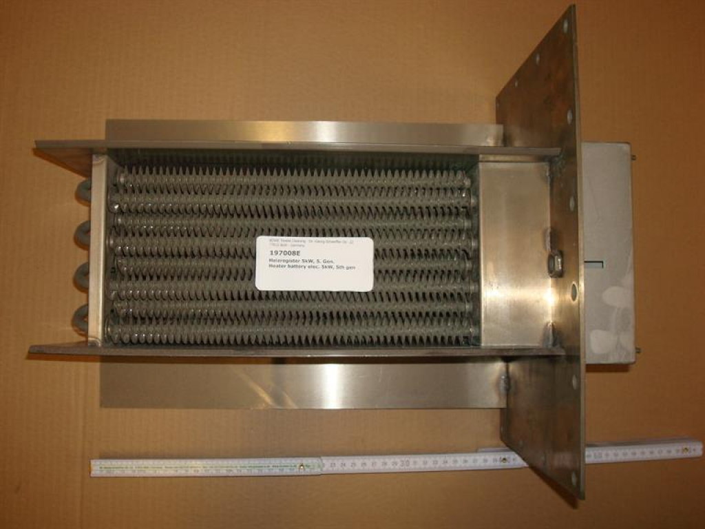 Heizregister,elektrisch, 170x185x400mm,5kW-400V,5.Gen