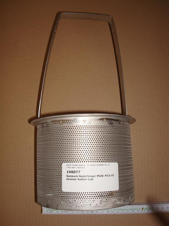 Perforated basket,button trap basket,P520,P525,P12-15alt,K16I,K16II,K25,P25