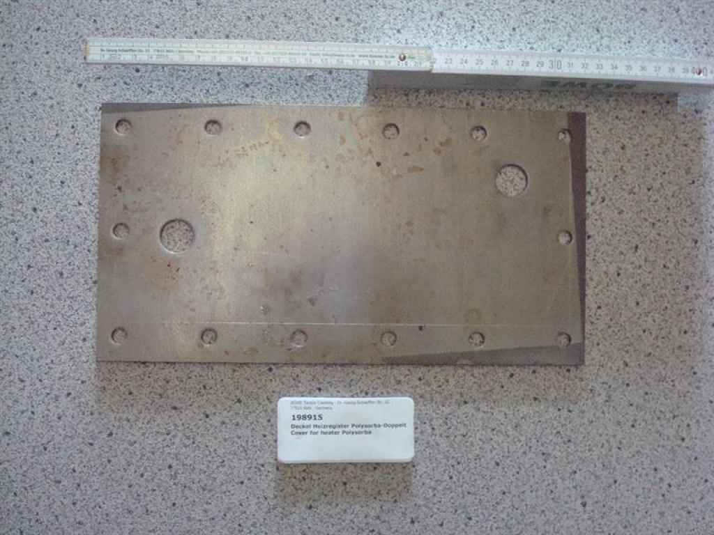 Cover,flange,heating register,steam,Polysorba