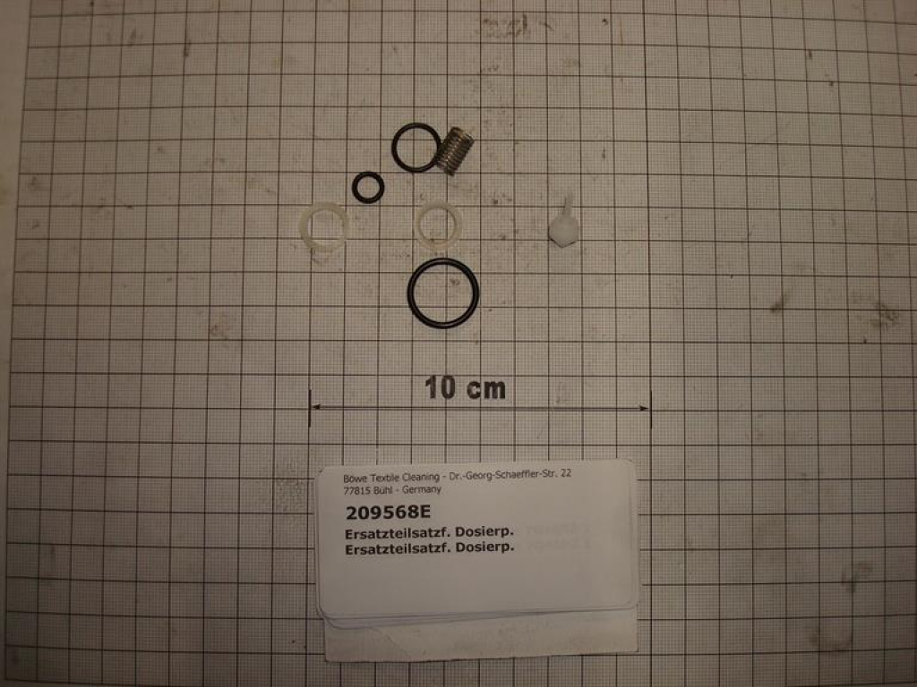 Dichtungssatz,Dosierpumpe 202637, Spraymatic,Keller