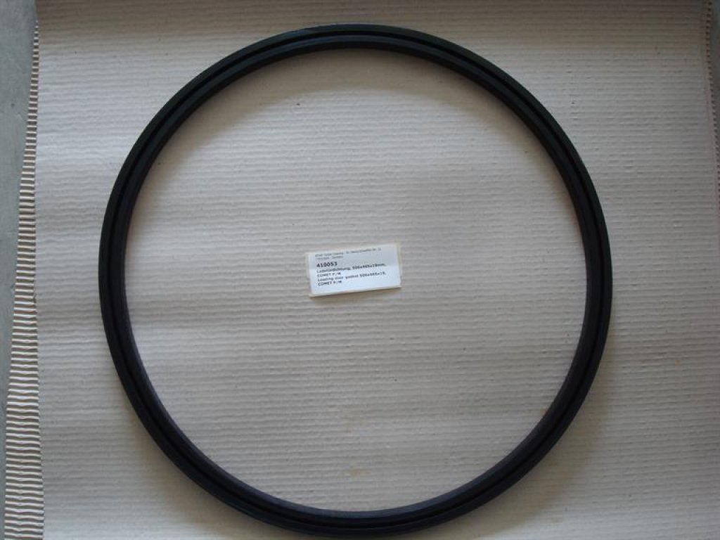 Gasket,round,465x506x19mm,loading door,COMET P/M