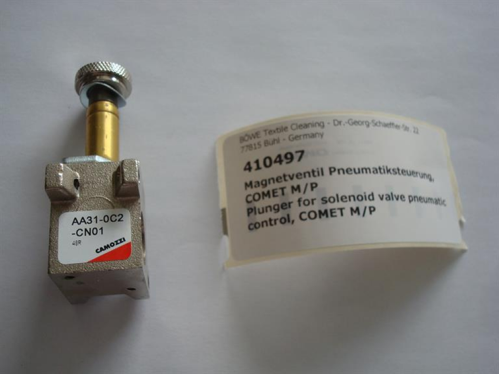Solenoid valve air,3/2 ways,COMET P/M,NC,AA31-0C2