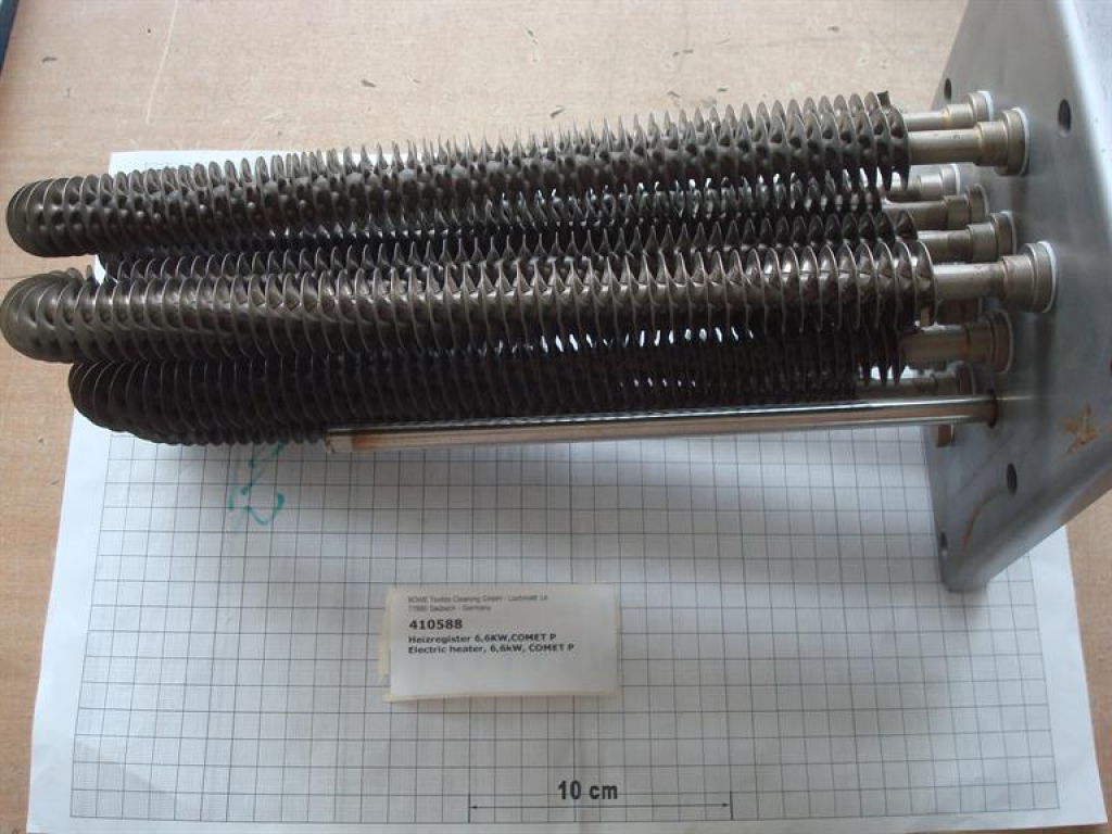 Electric heater,6,6KW,COMET P
