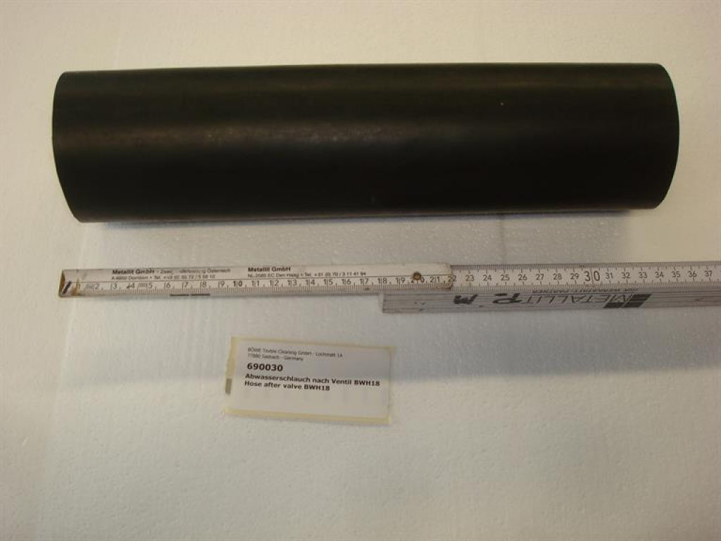 Waste water hose after valve,BÖWE BWH-18TP+BWH/BWL-18TP2 washing machine