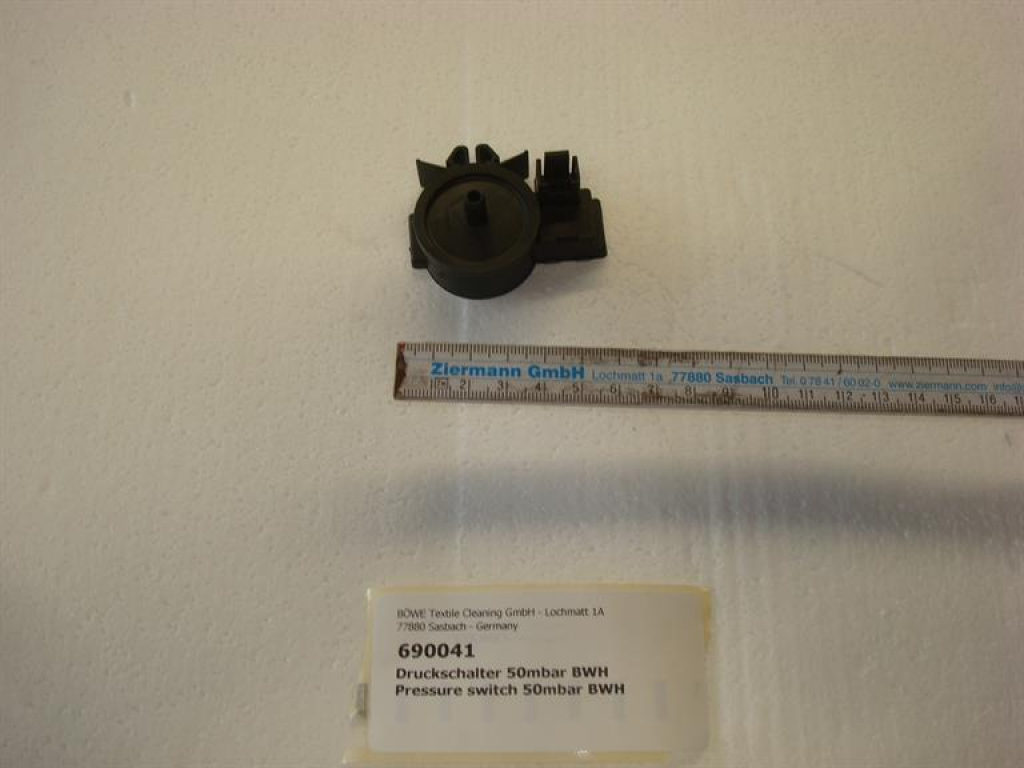 Pressure switch,50mbar,BÖWE BWH-10-35TP+BWH/BWL-10-35TP2 washing machine
