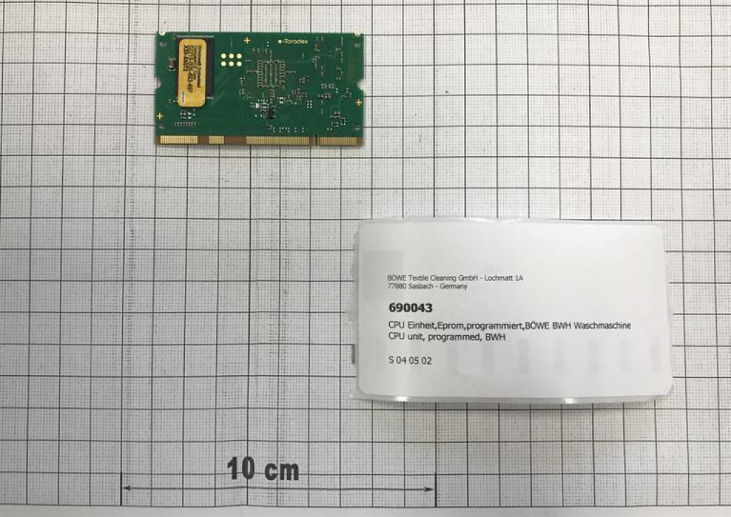 CPU unit programmed,BÖWE BWH-10-35TP+BWH-60TP+BWH/BWL-08-35TP2 washing machine