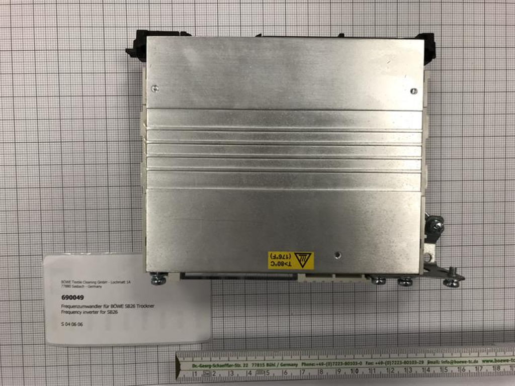 Frequency inverter,BÖWE SB-26MP dryer