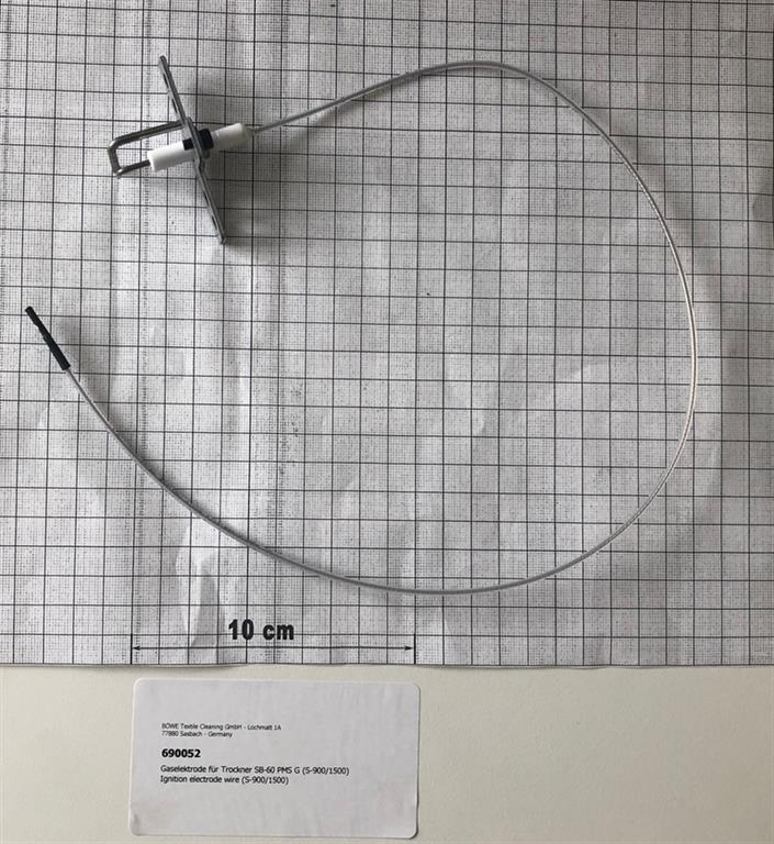 Ignition electrode wire,BÖWE SB-60 PSM G dryer