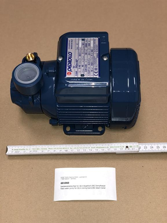 BÖWE Speisewasserpumpe für IB14 Bügeltisch,SB2 Dampfkessel