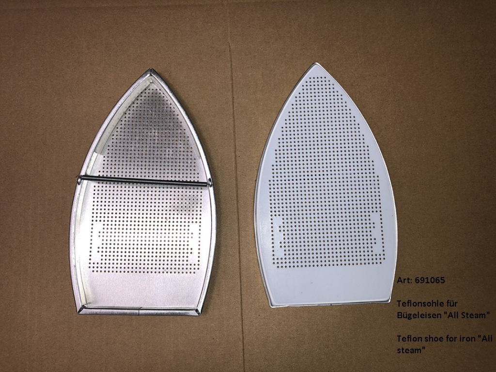Teflon shoe for iron "All steam"