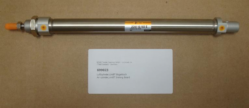 Compressed air cylinder,DN16mm/stroke=160mm,UniBT ironing table