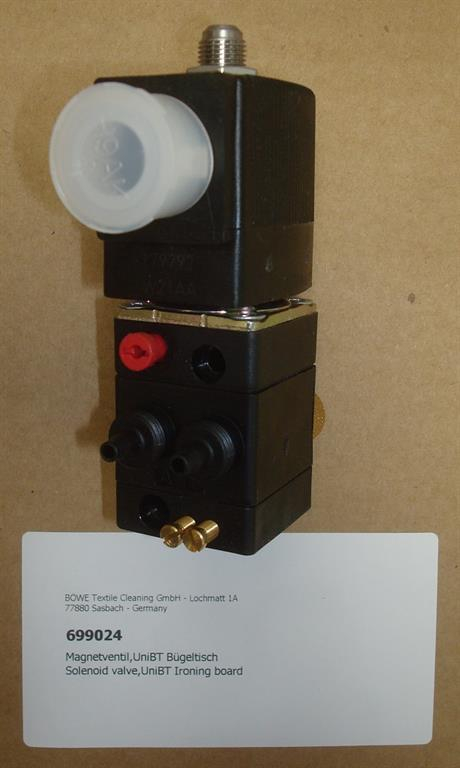 Pneumatic valve,4/2-way,UniBT Ironing board