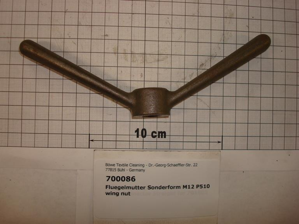 Wing nut M12,P564,P5100