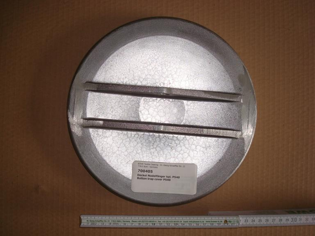 Cover,button trap,complete,P540