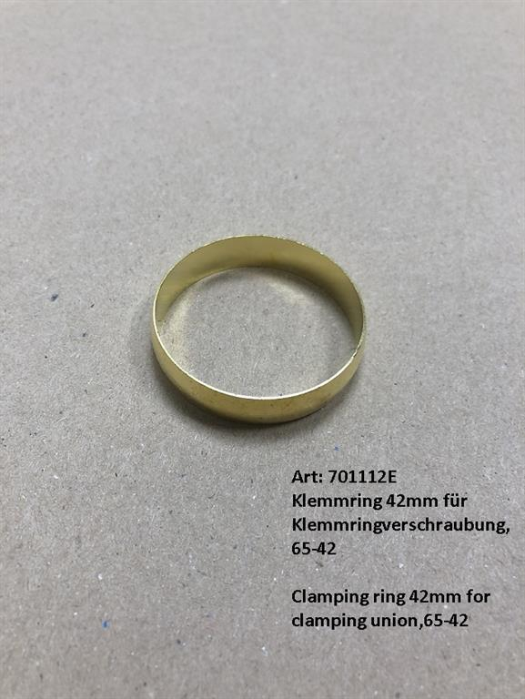Klemmring 42mm für Klemmringverschraubung