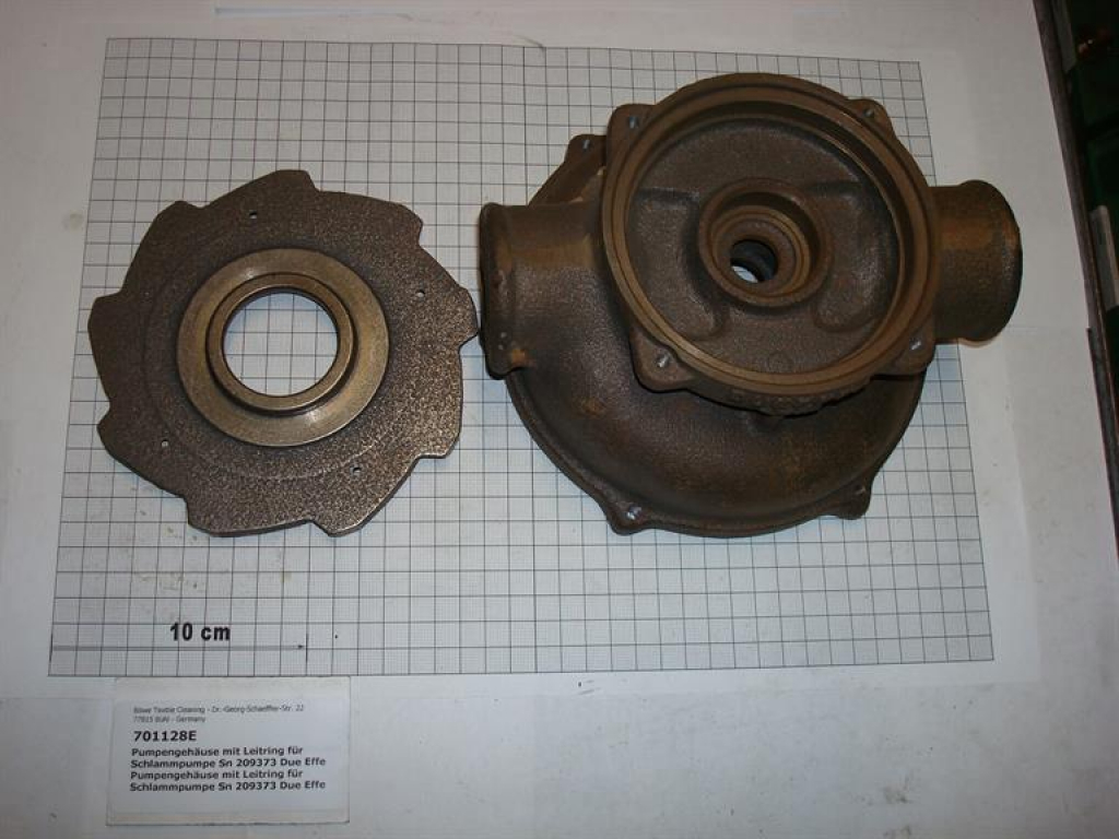 Pumpengehäuse m.Leitring, Schlammpumpe,209373E,FF