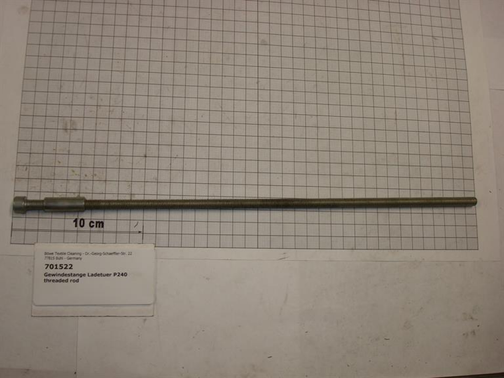 Threaded rod loading door,P240,P300