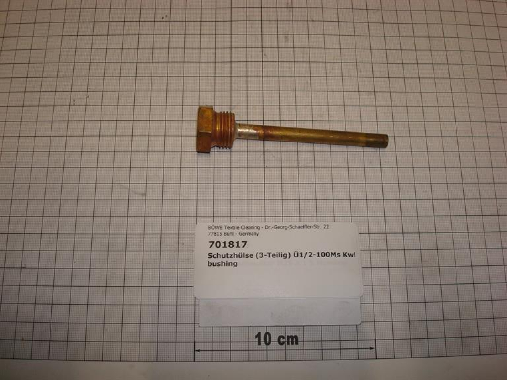 Einschraubhülse,3-teilig,1/2"x100mm,KWL,M12-30