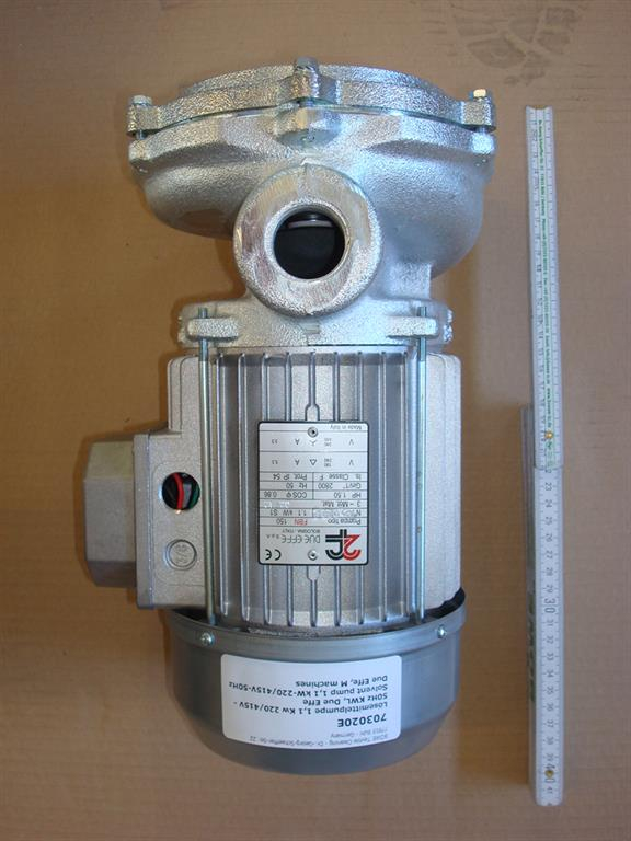 Solvent pump DueEffe 50Hz M12-30