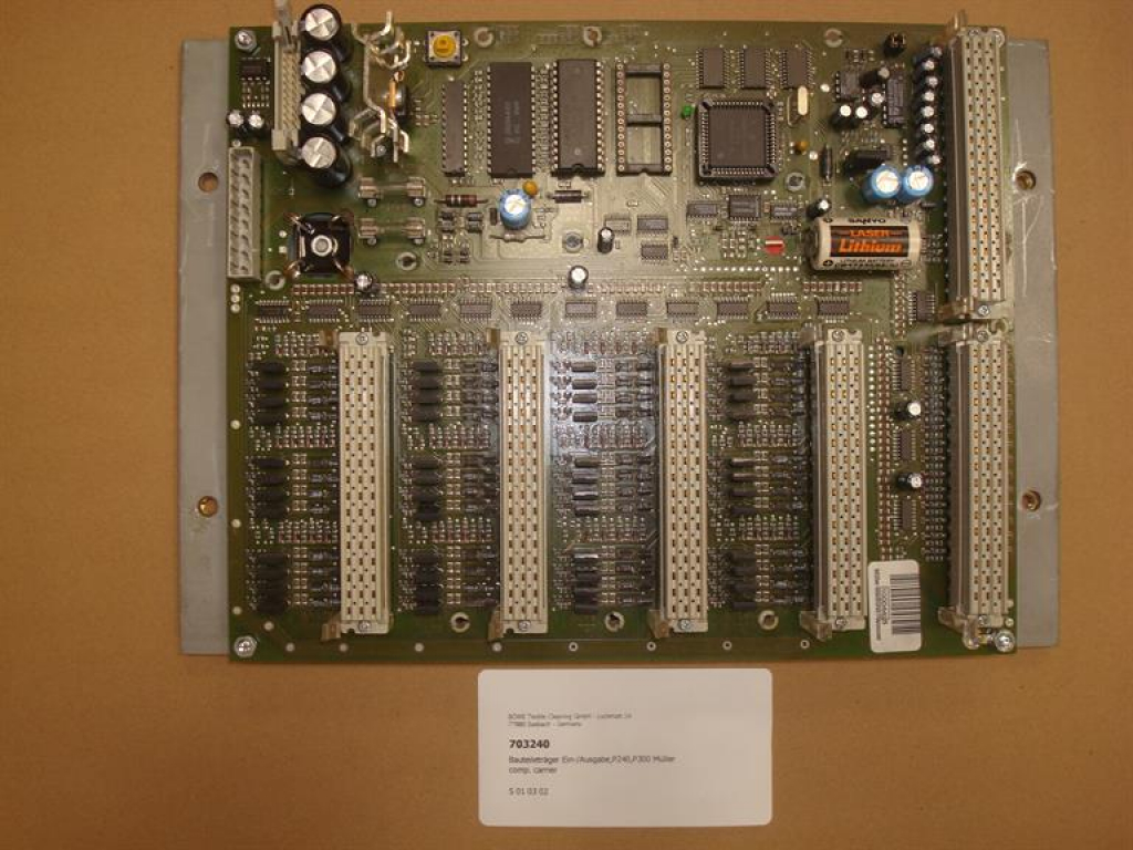 Bauteileträger Ein-/Ausgabe,P240,P300 Müller