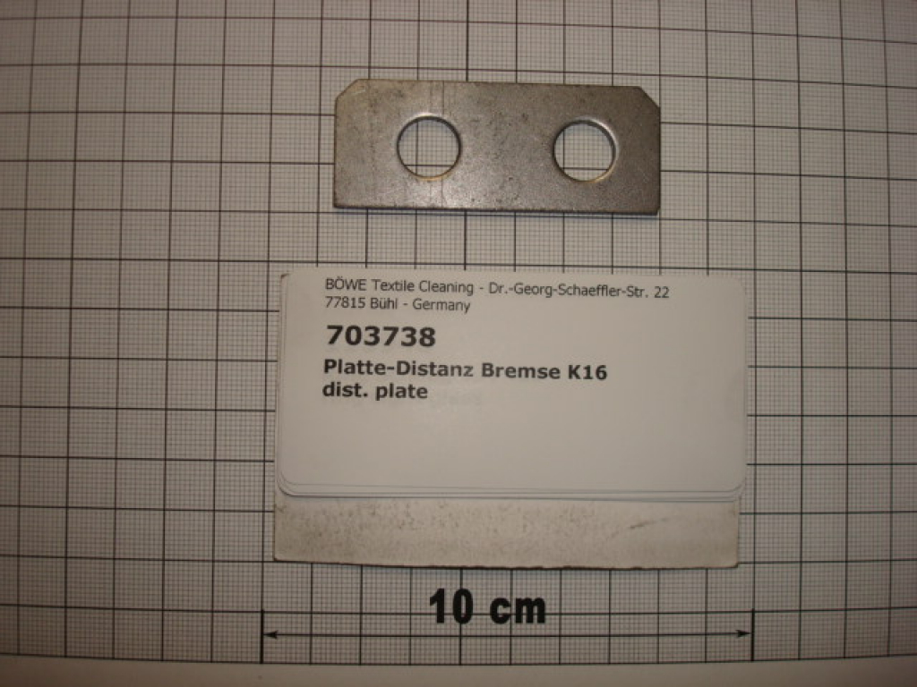 Distanzplatte,Bremse,K16,K540
