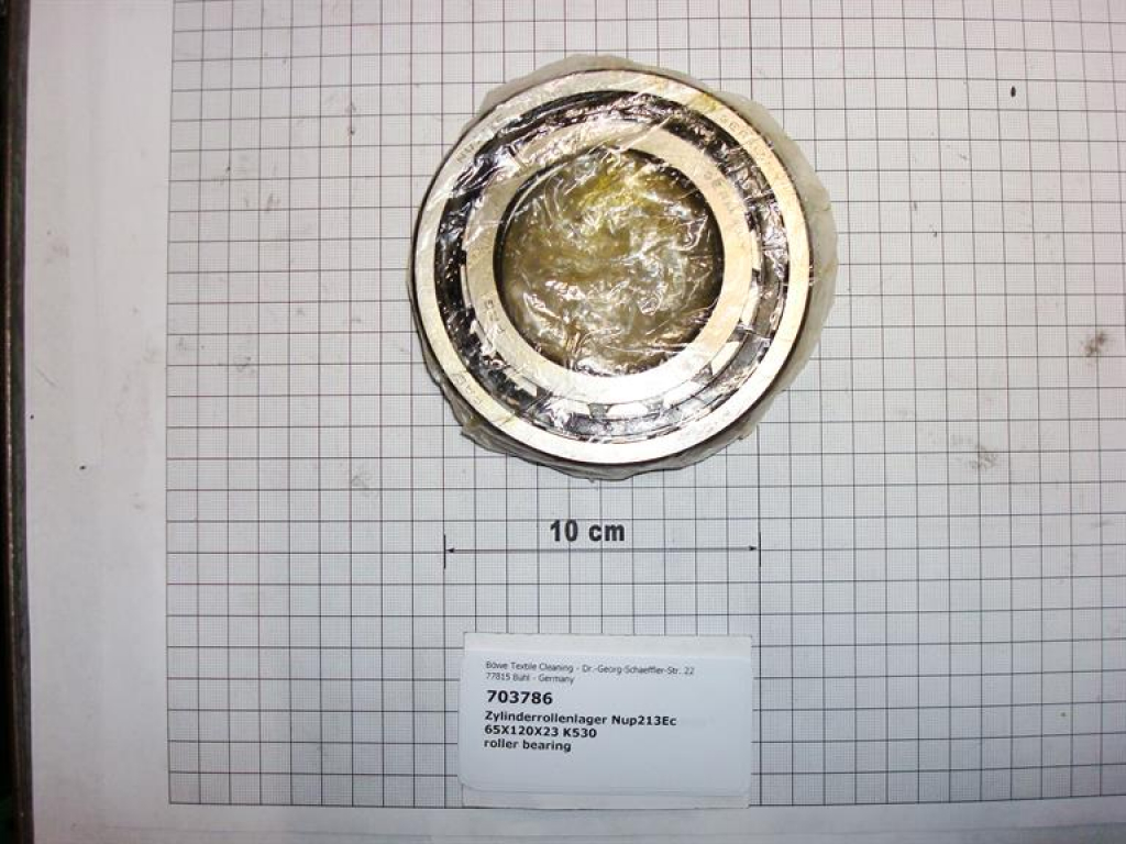 Cylinder roller bearing,65x120x23mm,K16