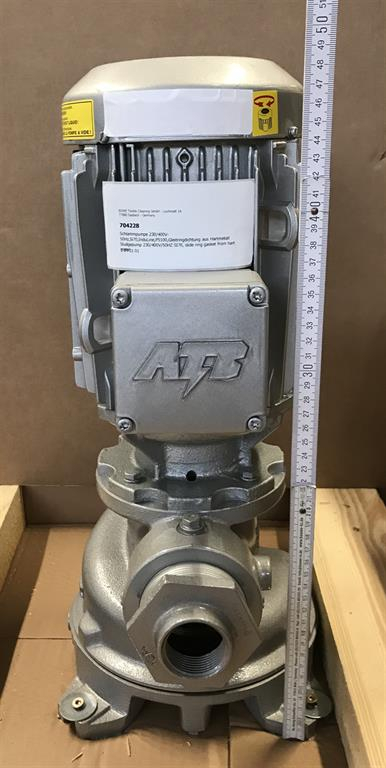 Schlammpumpe,2 1/2"x2 1/2",230/400V-50Hz, SI70,InduLine,P5100,Gleitringdichtung aus Hartmetall