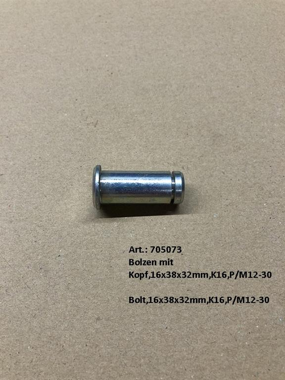 Bolt with head16x38x32