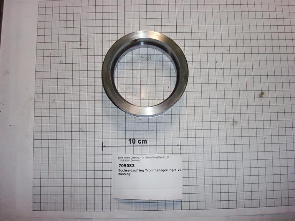 Bushing for cage bearing K16-25/P17-25