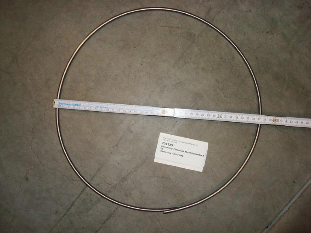 Klemmring,Filtersack,Absetzbehälter,374x6mm, K16,K25