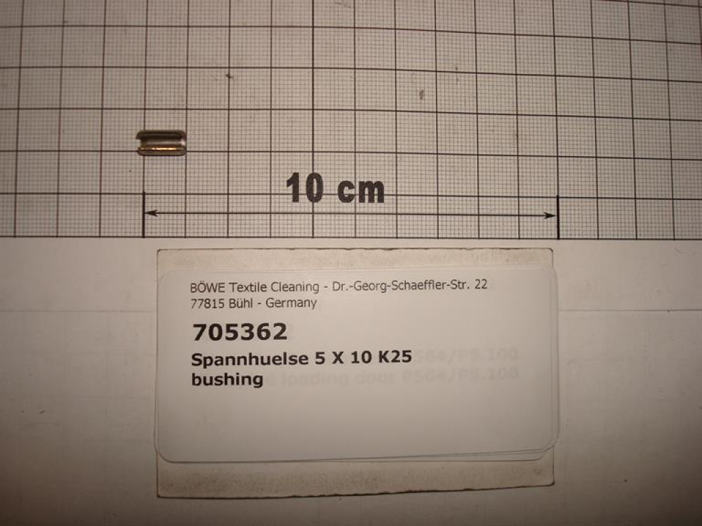 Dowel pin,DIN1481,5x10mm,galvanized,K25
