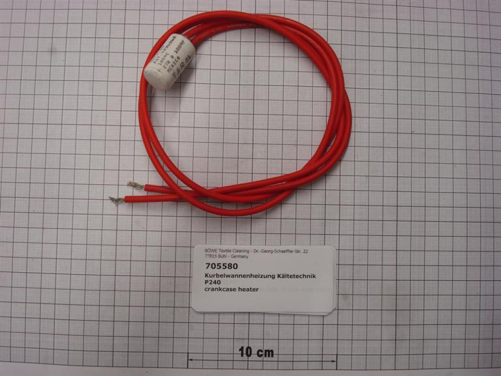 Kurbelwannenheizung,Kältetechnik,P240