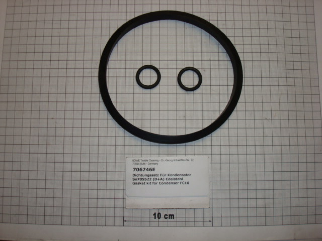 Gasket kit for Condenser FC10 805825