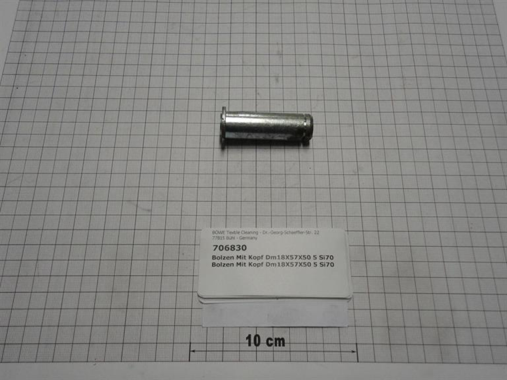 Bolt,18x57x50,5mm,SI70