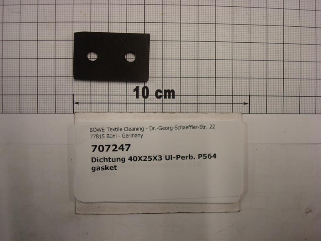 Gasket 40x25x3