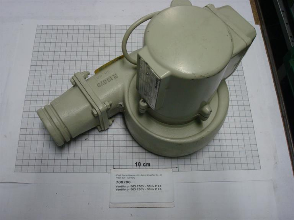Fan motor,230V-50Hz,0,03KW,loading door extraction,P25