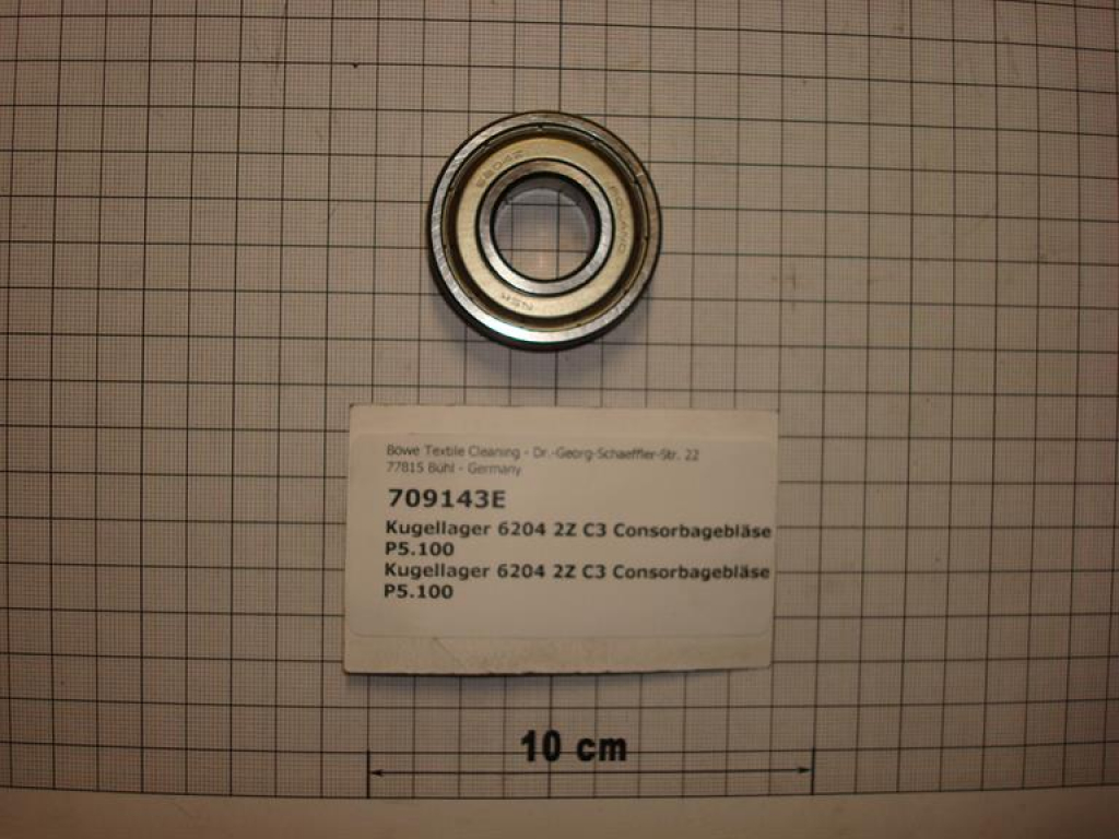 Grooved ball bearing 47X20X14mm,Consorba fan gearing,P5100