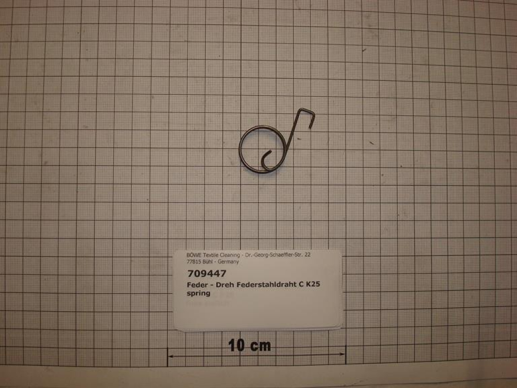 Spring for loading door  P/M 12/15/18