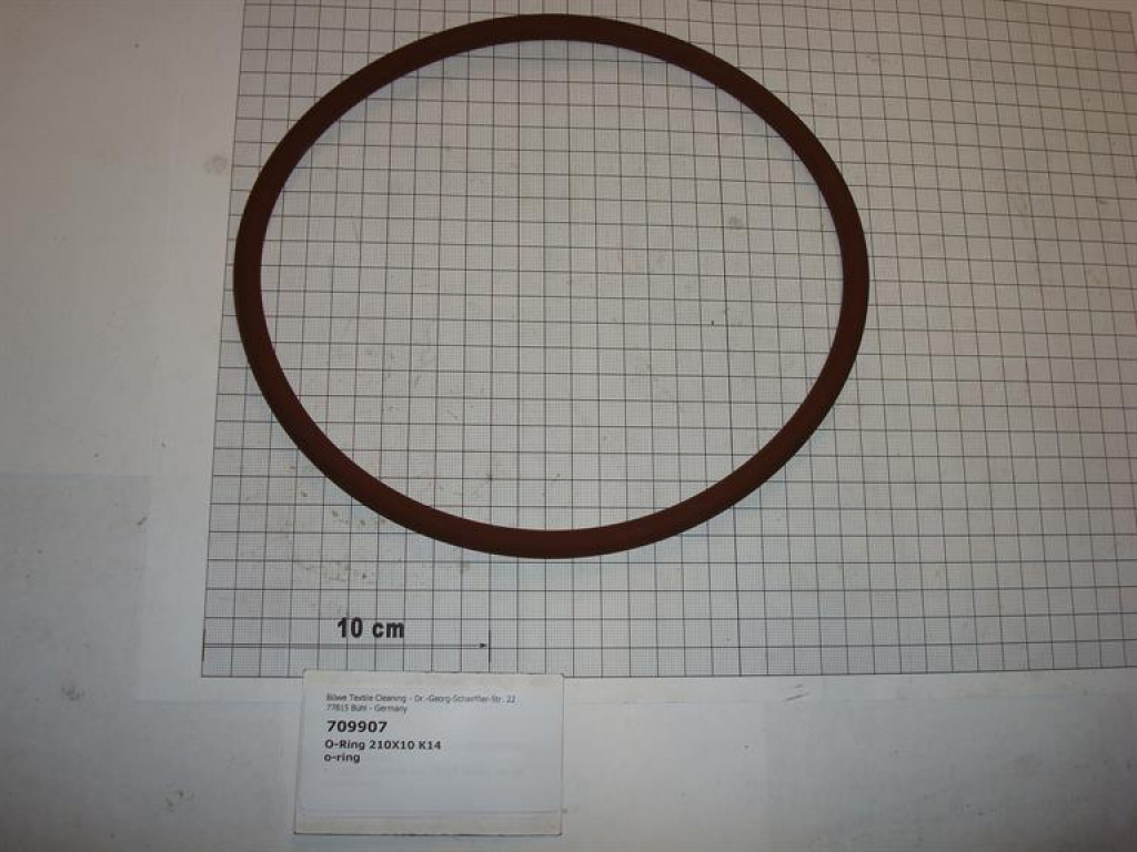 Gasket,round,210x230x10mm,o-ring,K14