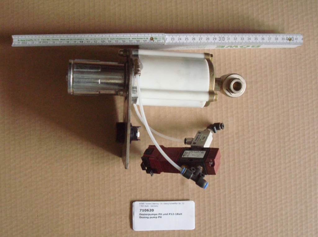 Dosierpumpe,Dosiergerät,Hubkolben, pneumatisch,PX,P12-18alt