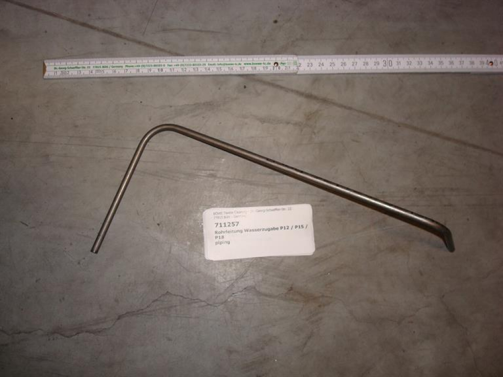 Piping for water addition, P12-18