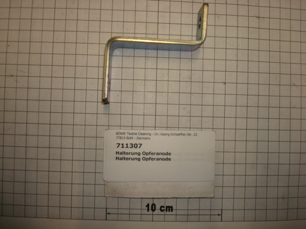 Mounting bracket,sacrificial anode